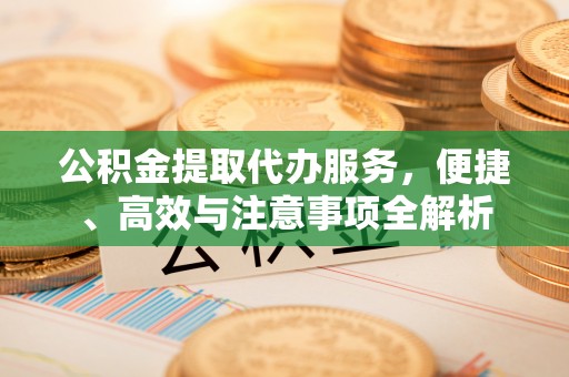 蚌埠公积金提取代办服务，便捷、高效与注意事项全解析
